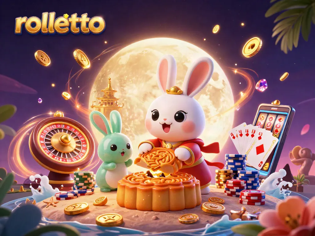 Experience the thrill of rolletto with an exciting scene of fortune and adventure in a vibrant casino landscape.