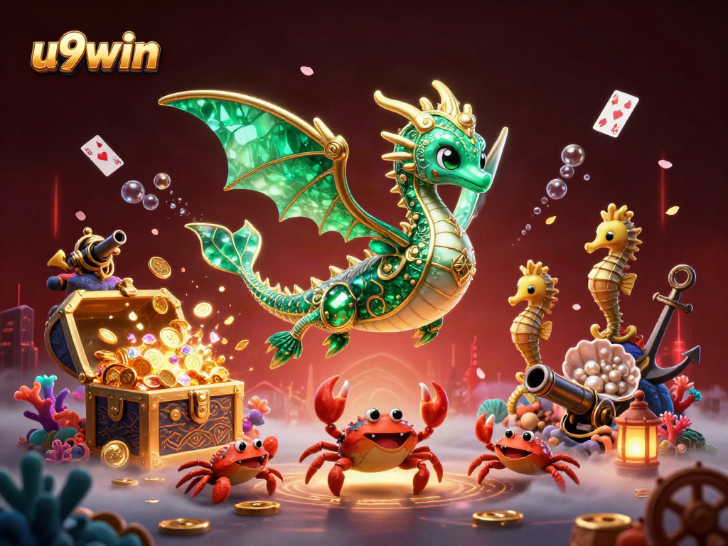 Win big at u9win with an exciting underwater casino adventure featuring vibrant elements.