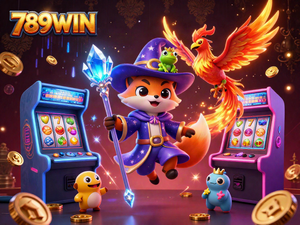 Engage with 789WIN's captivating universe of thrilling slot machines and magical characters.