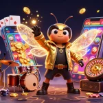 Experience the thrill of LL WIN with dynamic 3D characters and exciting casino elements.